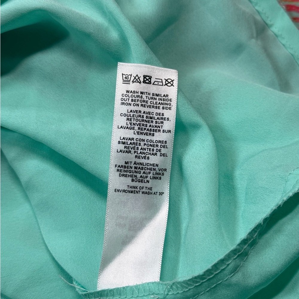 ASOS Teal and Pink Floral Garment - Picture 12 of 12